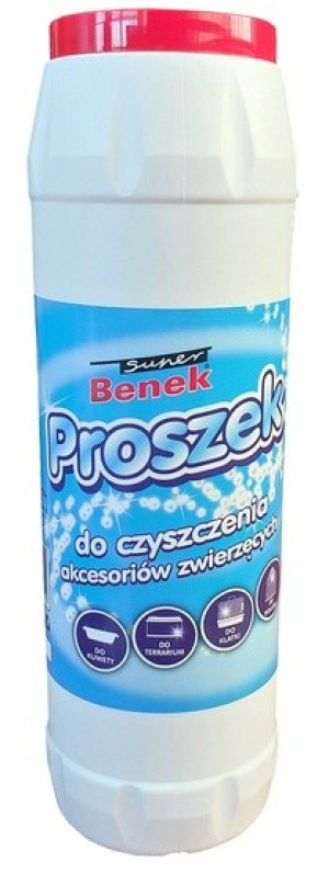 SUPER BENEK Puder do czyszczenia kuwet 375g