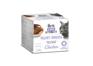 BRIT CARE Cat Velvet Mousse Chicken 2x80g