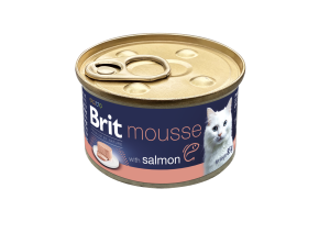 BRIT PREMIUM Cat Can with Salmon 85g