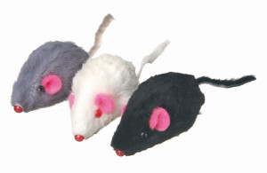 CAMON Cat Toy - mysz mix kolorów 1 szt.