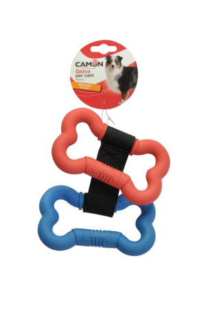 CAMON Dog toy - podwójna gumowa kość 26cm