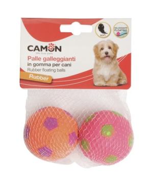 CAMON Piłka Pływająca Sport Gumowa 5,5cm