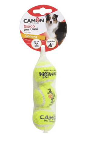 CAMON Piłka Tenisowa z Dźwiękiem 5cm