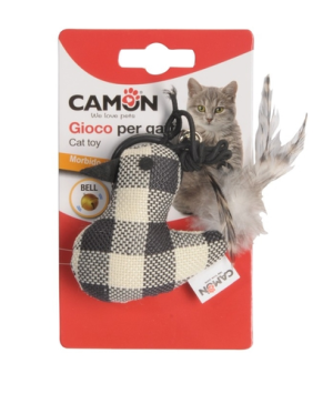 CAMON Cat Toy - na gumce z dzwonkiem