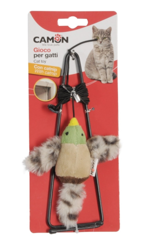 CAMON Cat Toy - Ptak z kocimiętką 20cm