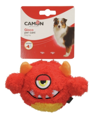 CAMON Dog Toy - Potwór z poliestru czerowny M 12cm