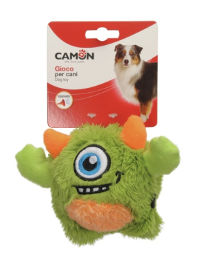 CAMON Dog Toy - Potwór z poliestru zielony M 12cm
