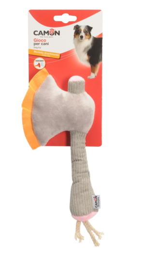 CAMON Dog Toy - Toporek z piszczałą 16cm