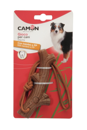CAMON Kość Bambusowa Gałąź z lina 18cm