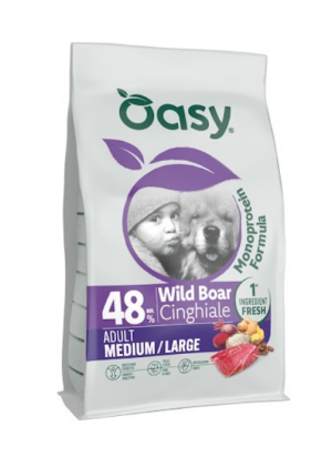 OASY Monoprotein Adult M/L Dzik 10kg
