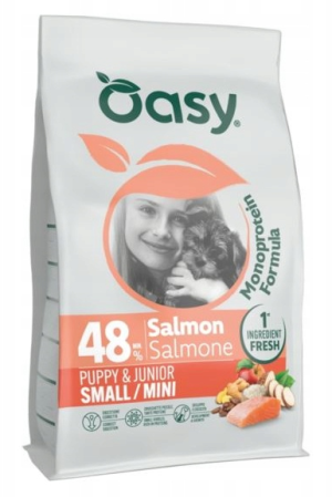 OASY Monoprotein Puppy S Łosoś 2kg