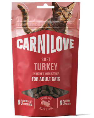 CARNILOVE CAT Soft Snack Turkey 50g
