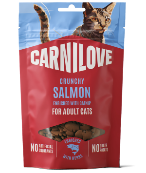 CARNILOVE CAT Crunchy Snack Salmon 50g
