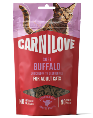 CARNILOVE CAT Soft Snack Buffallo 50g