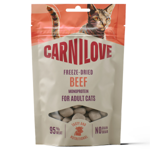 CARNILOVE CAT Freeze Dried Beef 40g