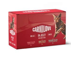 CARNILOVE CAT Adult Multipack Jelly 12x 85g (saszetka)