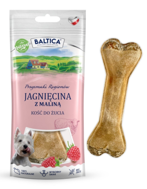BALTICA PRZYSMAKI REGIONÓW Kość do żucia Jagnięcina z maliną 1 szt.