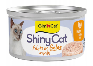 GIMCAT Nat ShinyCat Filets in Jelly Kip 70g