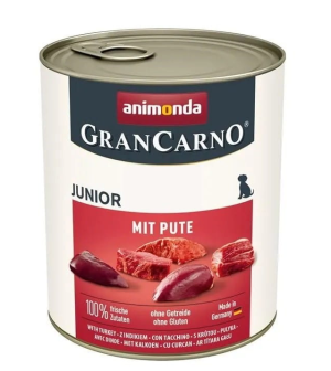 ANIMONDA PIES GranCarno Junior z indykiem 800g