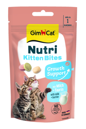 GIMCAT Bites Nutri Kitten Tabs ABS 40g