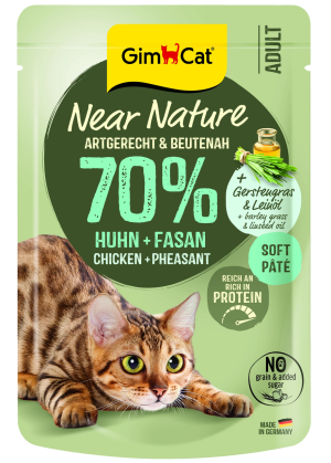 GIMCAT Near Nature Kurczak/Bażant 85g