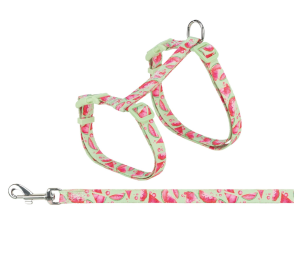 TRIXIE Szelki dla kota ze smyczą flower power 35–59cm/13mm