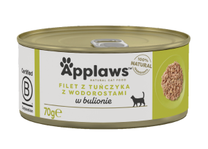 APPLAWS Cat Filet z tuńczyka z wodorostami 70g