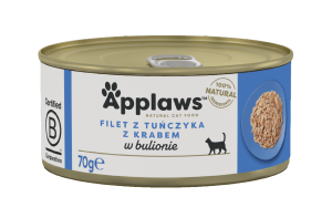 APPLAWS Cat Tuńczyk z krabem 24x 70g