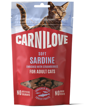 CARNILOVE CAT Soft Snack Sardine 50g