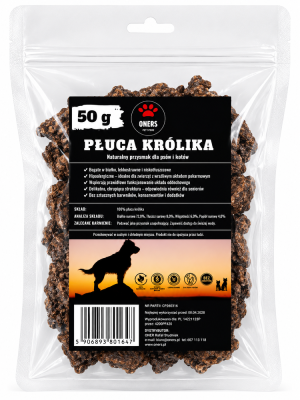 ONERS Płuca Królika 50g