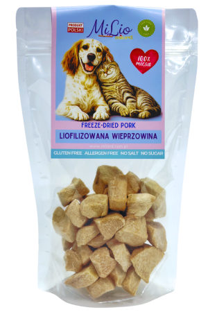 MILORD Liofilizowana Wieprzowina Milio 25g