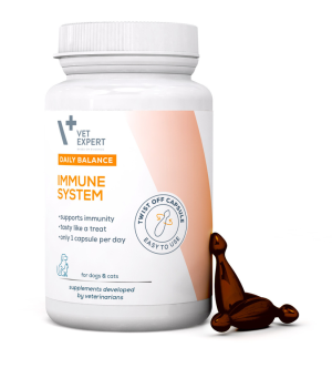 VETEXPERT Immune System 50 kapsułek Twist Off