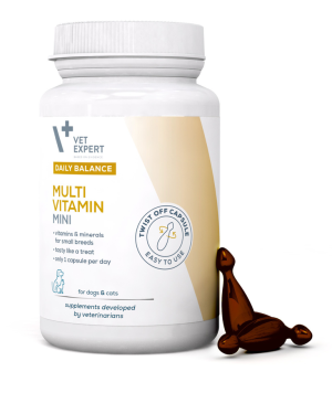 VETEXPERT Multivitamin Mini 50 kapsułek Twist Off