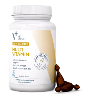 VETEXPERT Multivitamin 50 kapsułek Twist Off