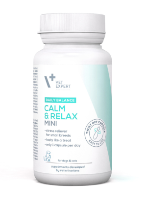 VETEXPERT Calm and Relax Mini 50 kapsułek Twist Off