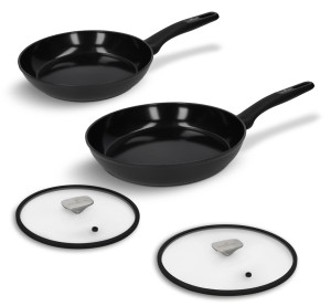 Zestaw patelni i pokrywek 4 el. Stiga Zwieger