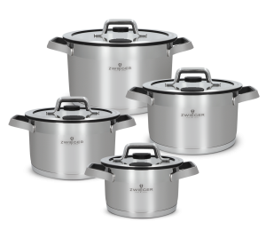 Zestaw garnków 8 el. Klassiker PRO Black Zwieger