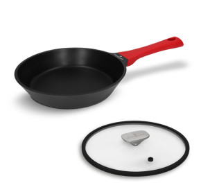 Patelnia 24 cm z pokrywką Obsidian Zwieger
